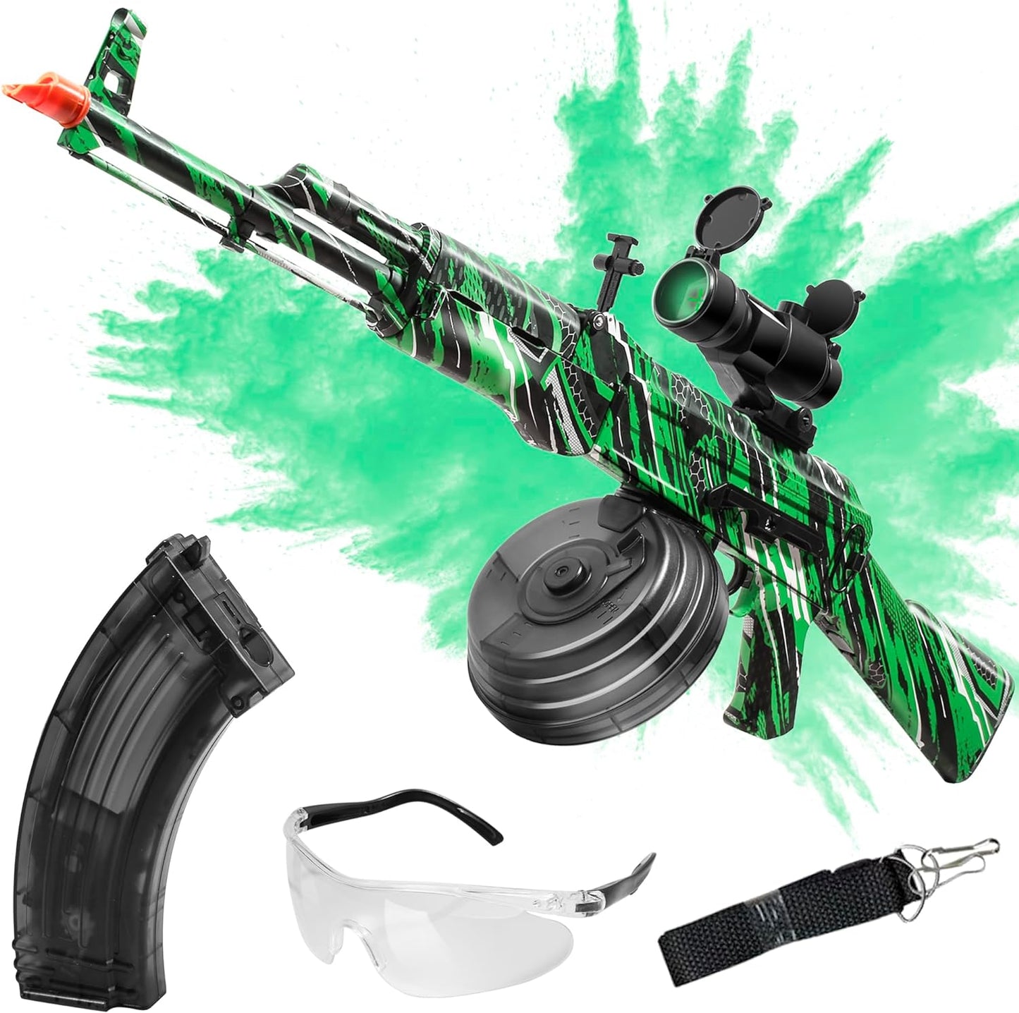 AK-47 Blaster + 10 000 gel kuglica GRATIS